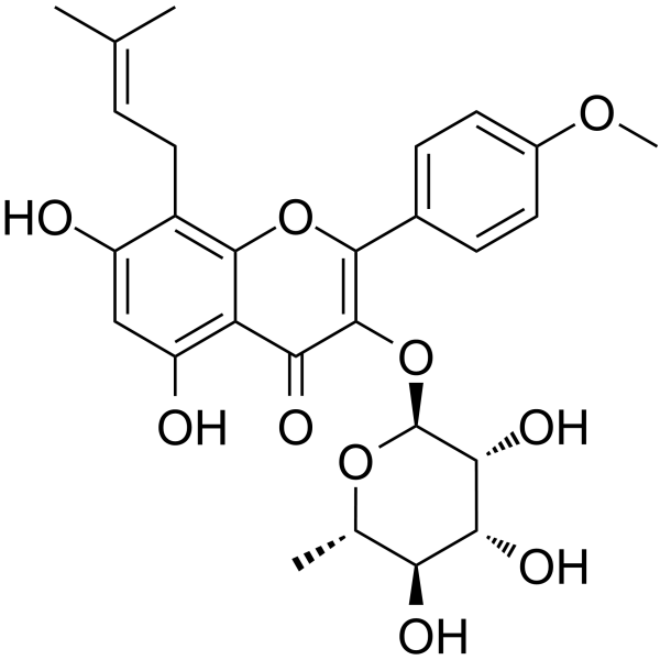 Baohuoside-I Structure